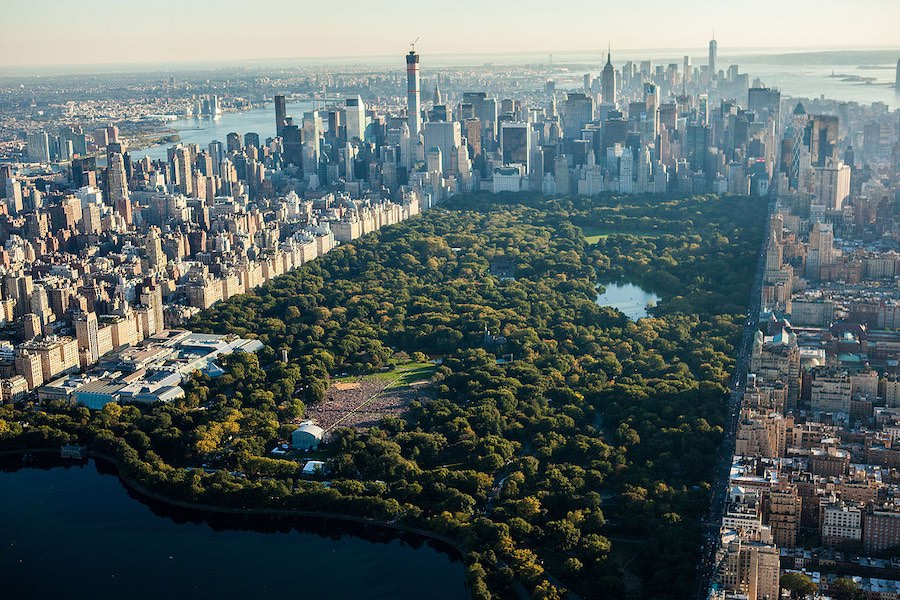 Центральный парк в Нью-Йорке
