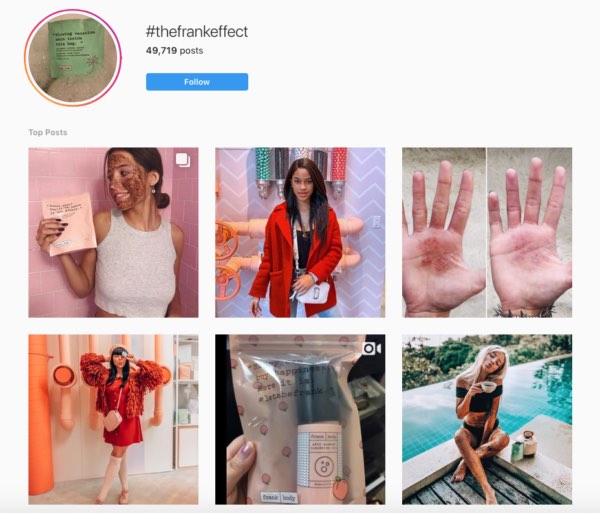 Что должно быть на странице бренда в Instagram, пример 8
