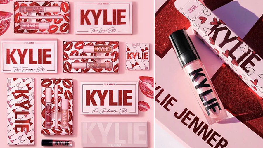Специальная упаковка ко Дню святого Валентина от Kylie Cosmetics